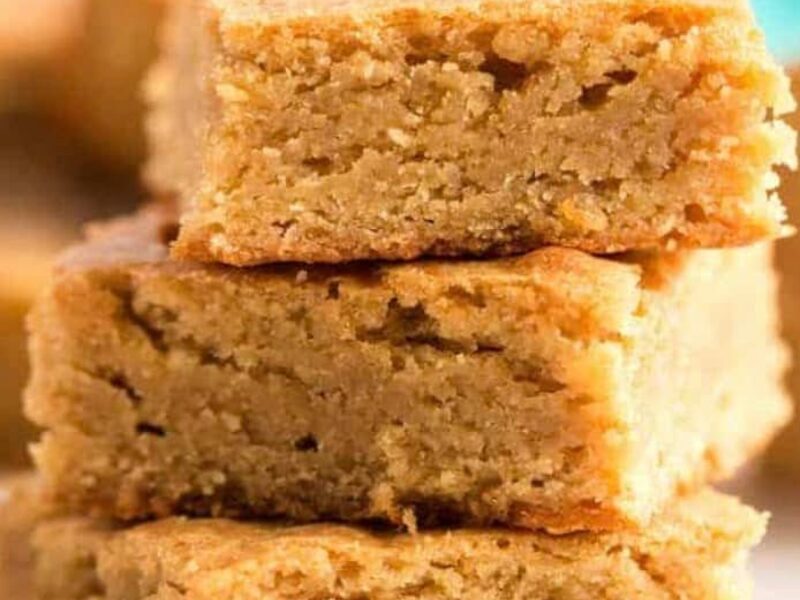 Homemade dessert bars